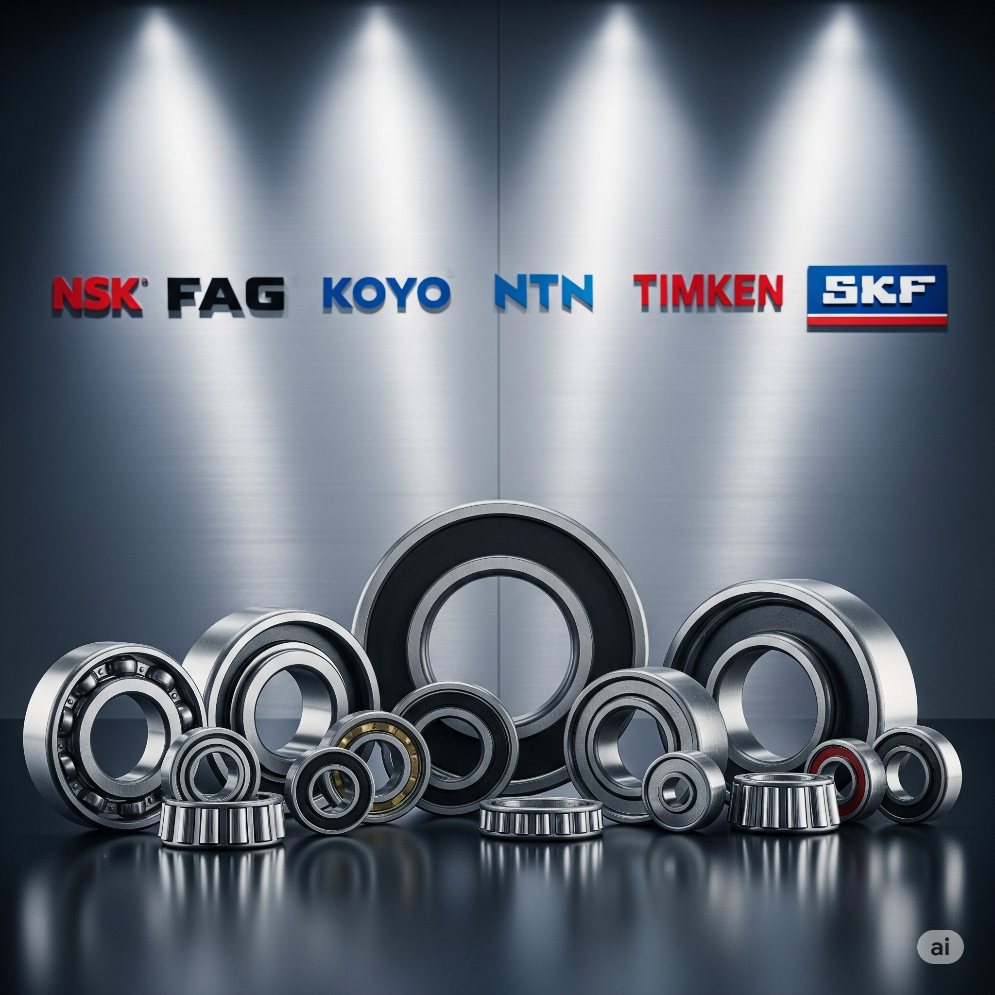 多種品牌的精密軸承